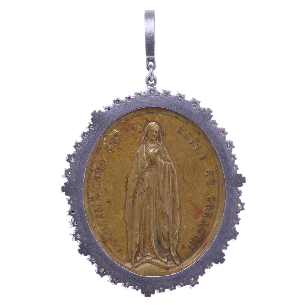 Image 2 for Spanish Ave Maria Pendant