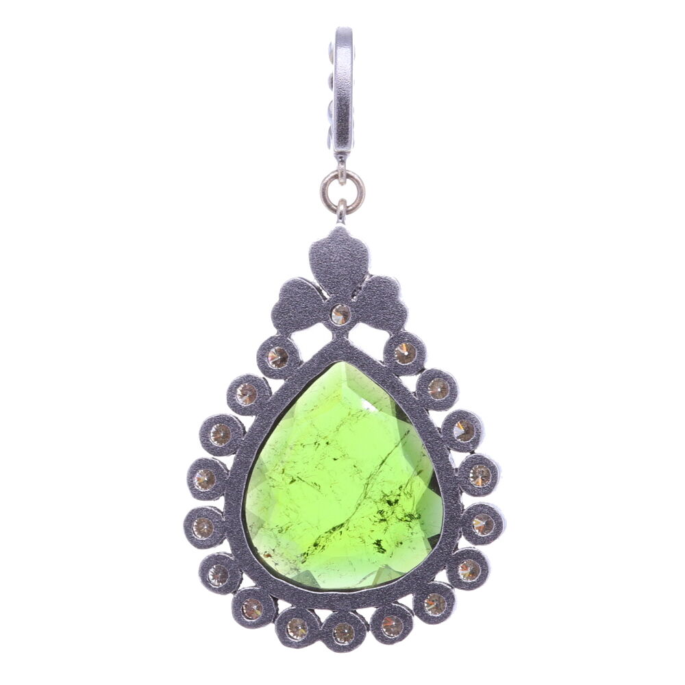 Image 2 for Green Tourmaline Pendant