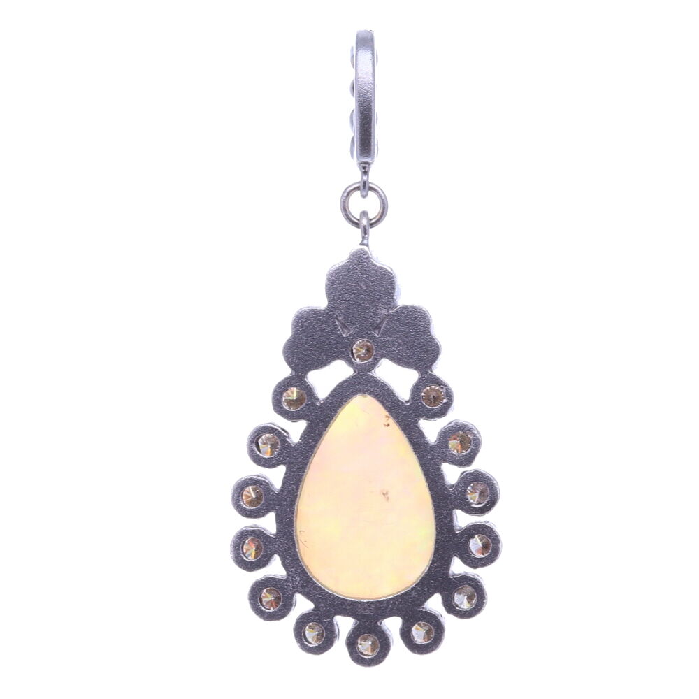 Image 2 for Pear Shaped Opal Pendant