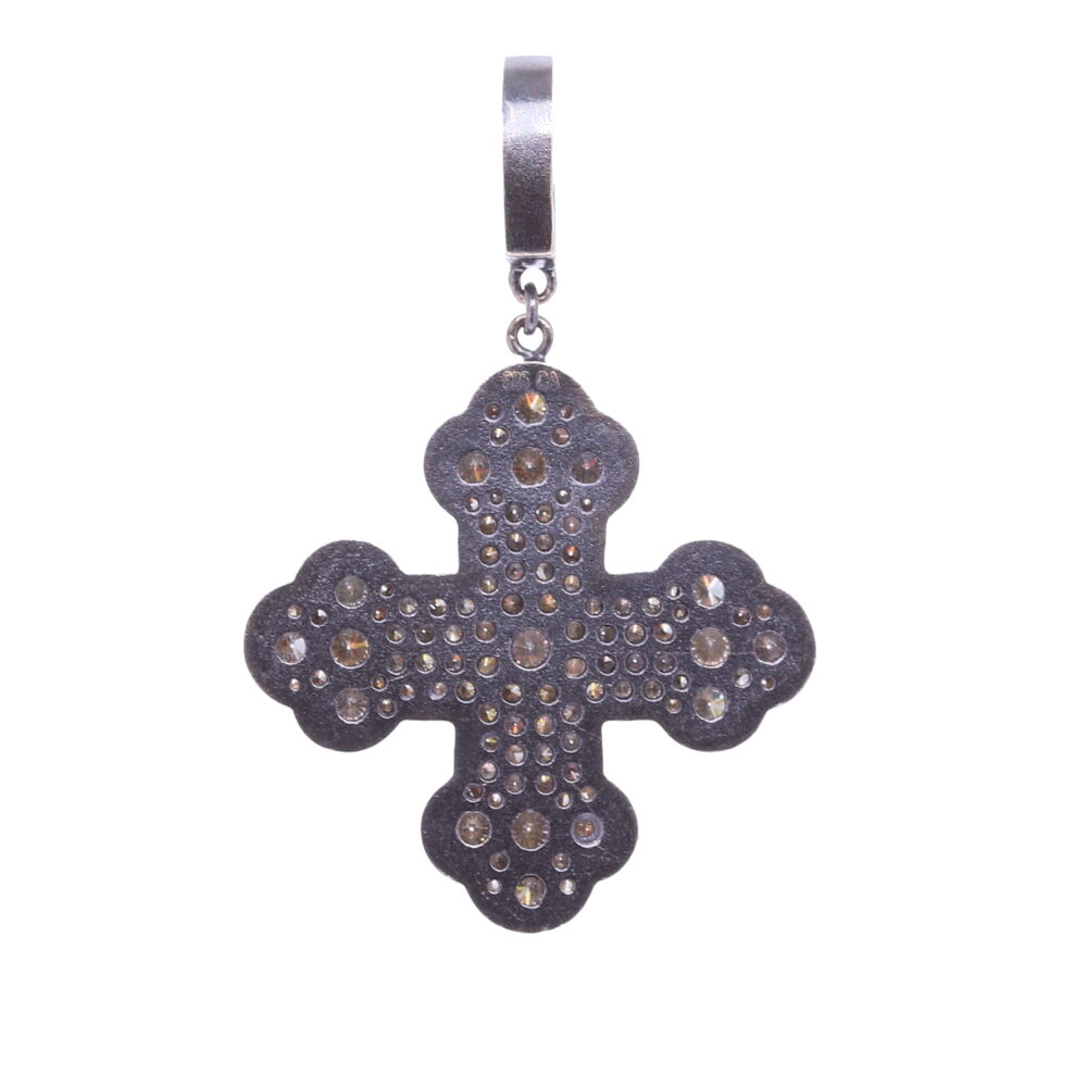 Image 2 for Classic Diamond Cross Pendant