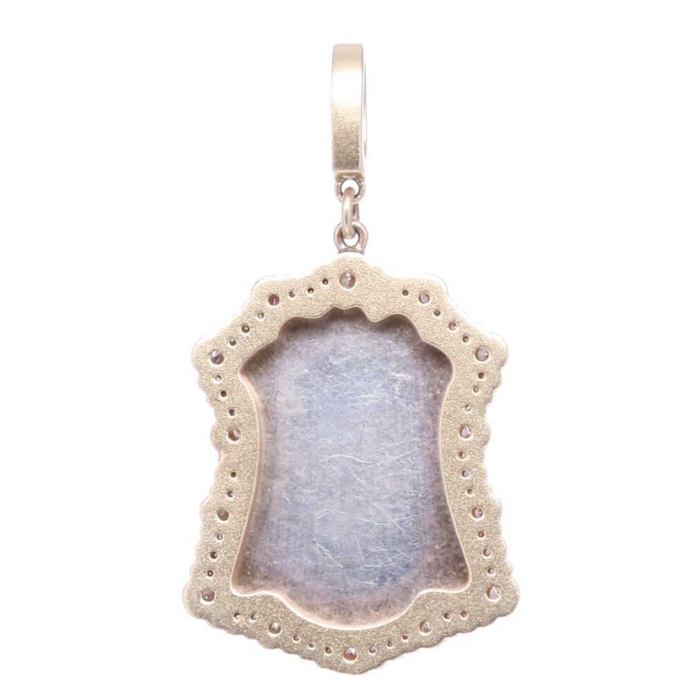 Image 2 for St. Hubert & Virgin Mary Pendant