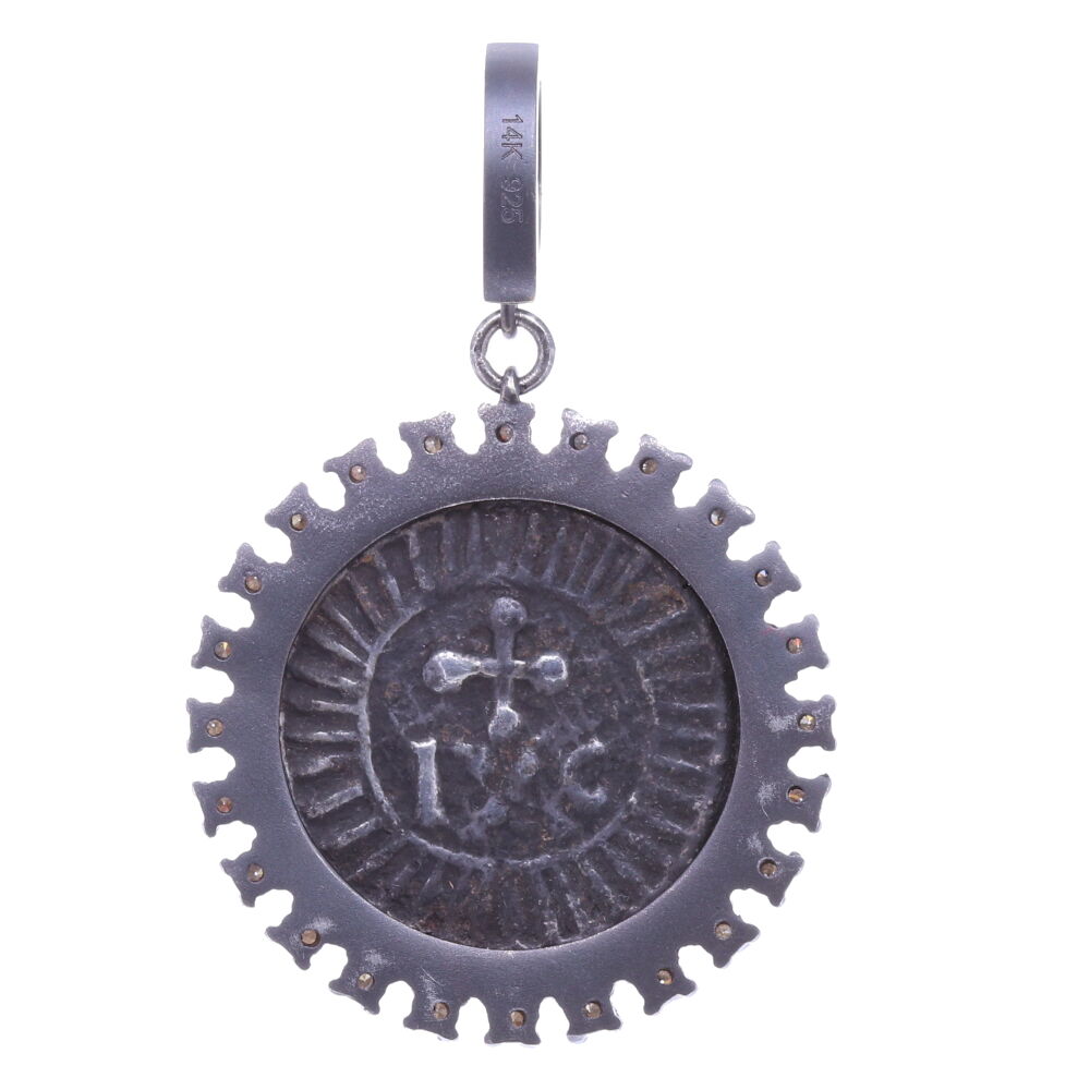 Image 2 for Medieval Viking Flower Pendant
