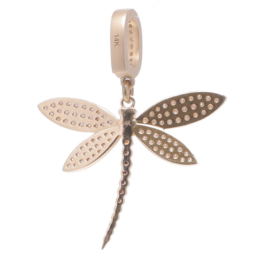 Image 2 for Dragonfly Diamond Pendant
