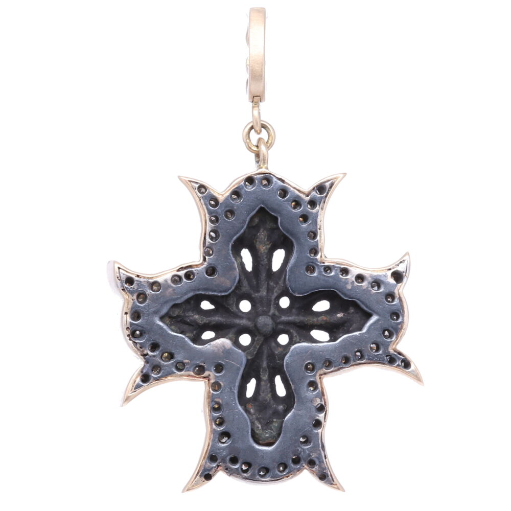 Image 2 for Intricate Artifact Cross Pendant