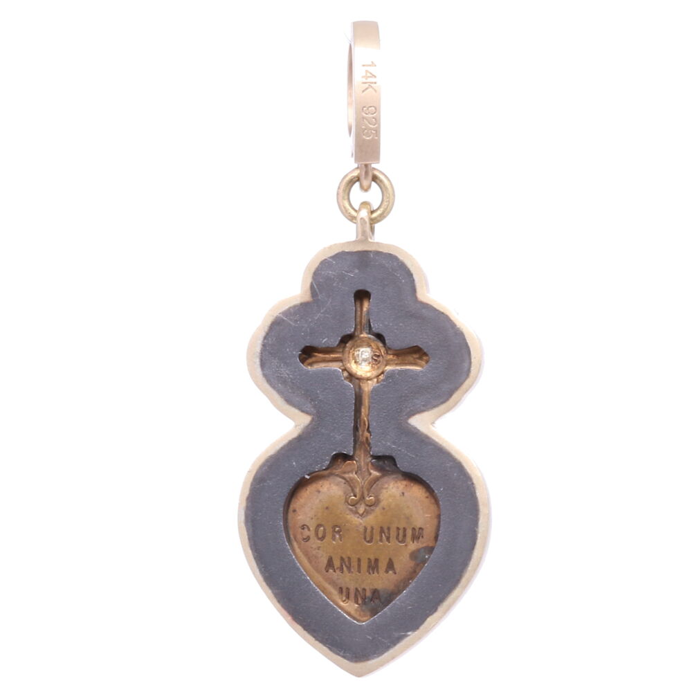 Image 2 for Latin Sacred Heart Pendant