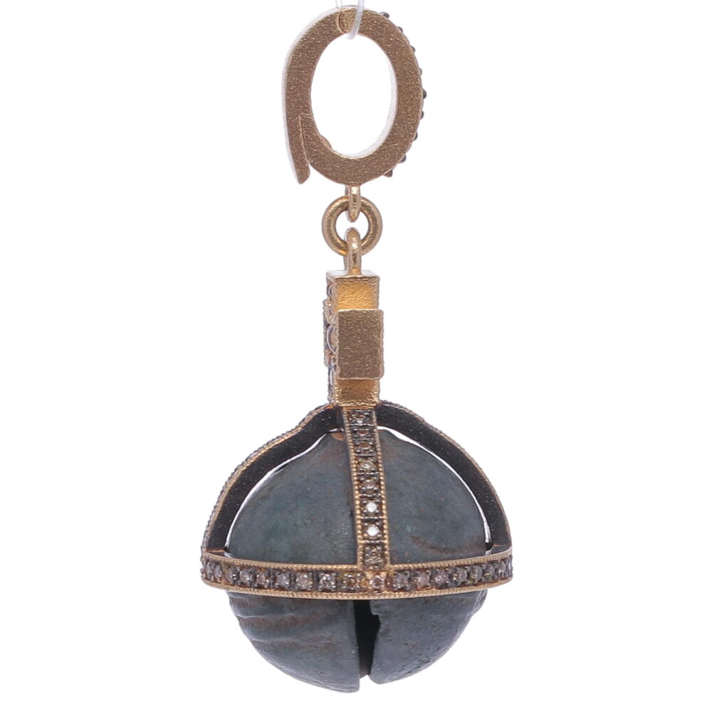 Image 2 for Antique Bell with Cross Pendant