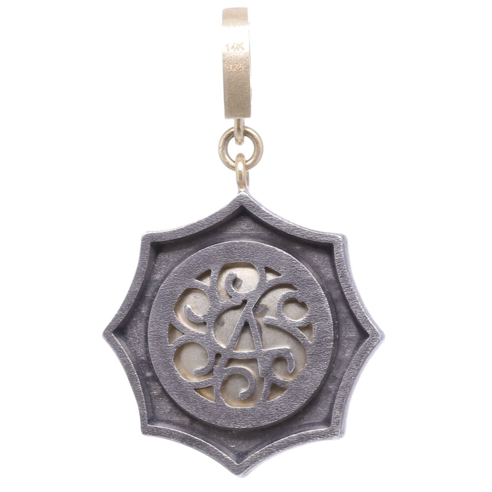 Image 2 for Italian Grand Tour Micro Mosaic Holy Spirit Dove Pendant