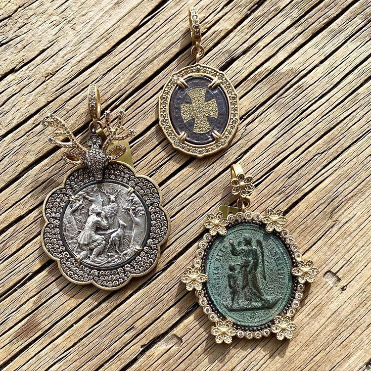Image 2 for French Guardian Angel Pendant