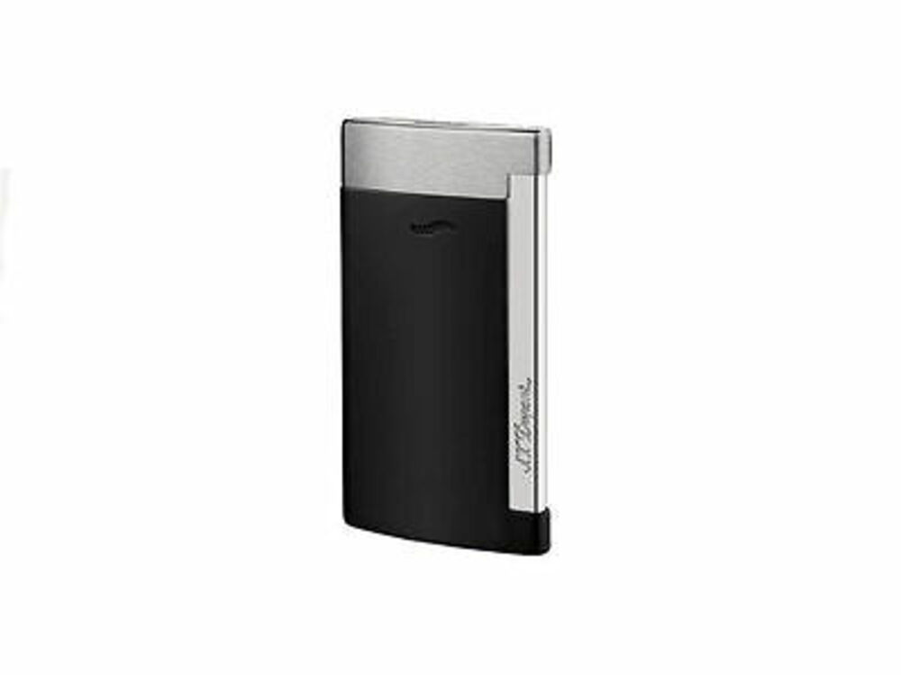 Dupont Item # 27710. Refillable, Butane. Condition: New, in original box with S.T. Dupont 2 year warranty. We are authorized S.T. Dupont Dealers. Special features of the Slim 7 lighter. S.T. Dupont Slim 7 Lighter, Matte Black Finish, # 27710