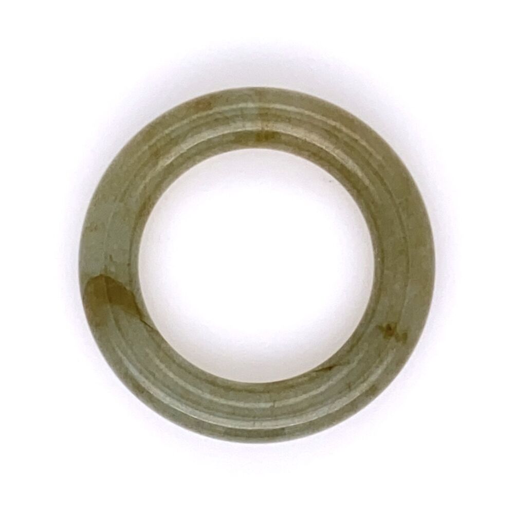 Image 2 for Green Nephrite Jade Ring 2.25g, s3.5
