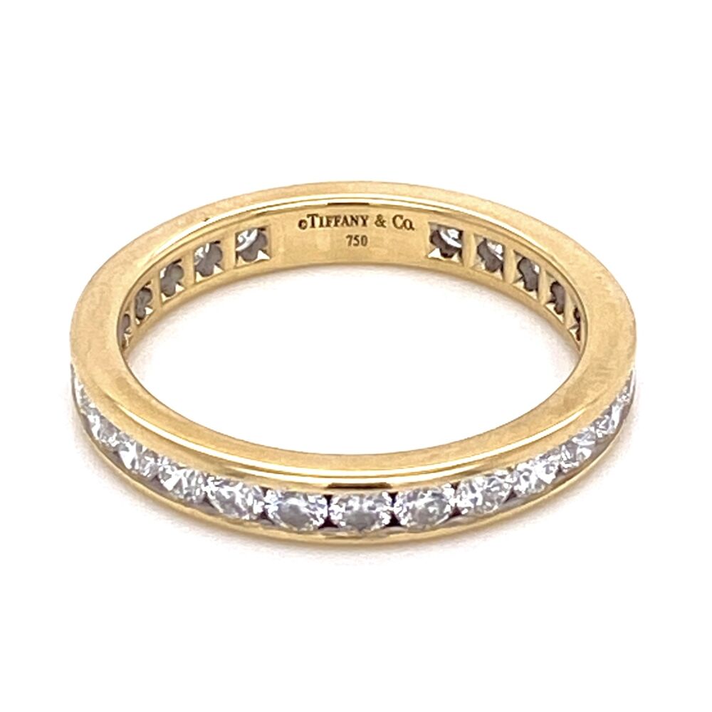 Image 2 for 18K Yellow Gold TIFFANY & CO Diamond Eternity Band .84tcw 2.95g, s6