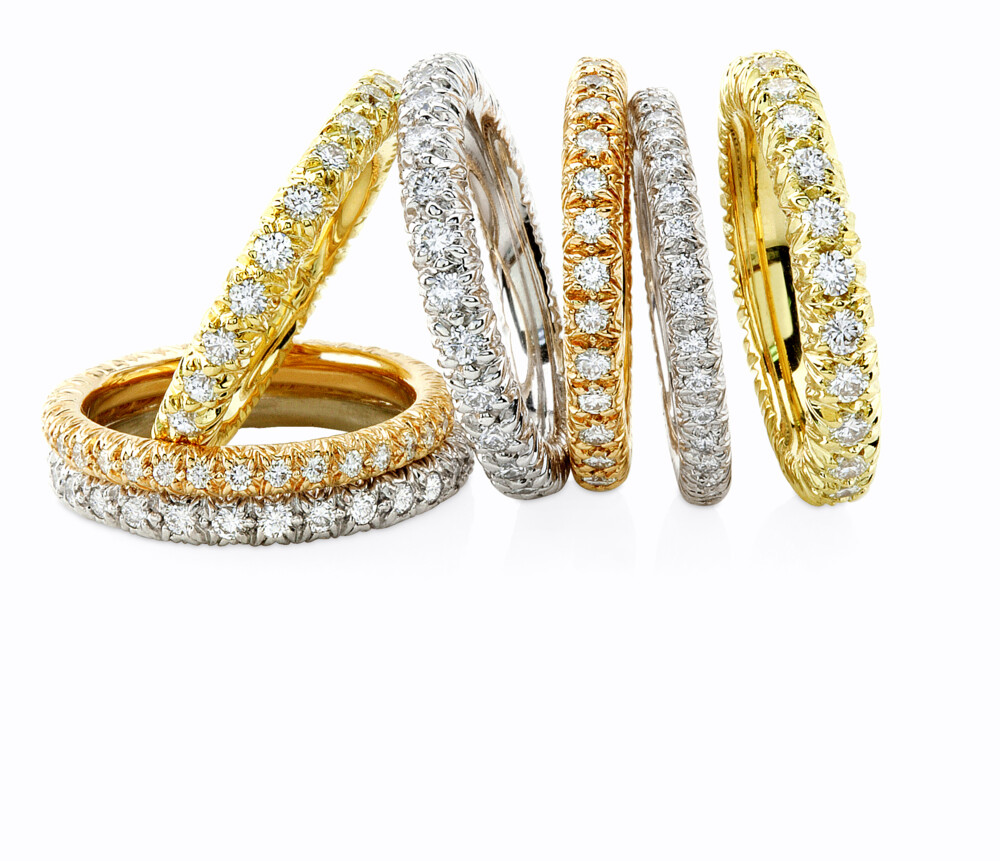 Image 2 for Eternity Ring With Diamonds (White Gold)