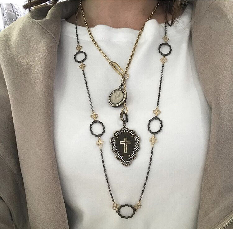 Image 2 for Classic Indy Yellow Gold Chain 24-26"