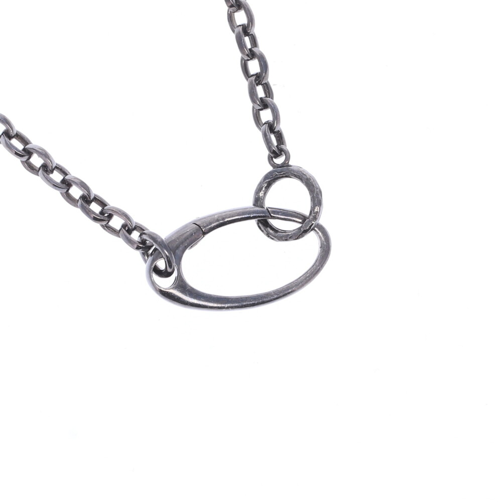 Image 2 for Tri Colored Diamond Sphere Necklace 18"