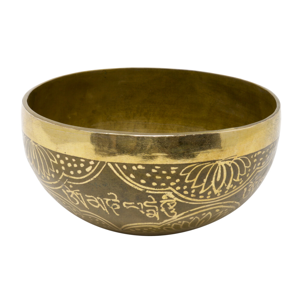 Image 2 for Brass Singing Bowl -Fatima Hand 6"