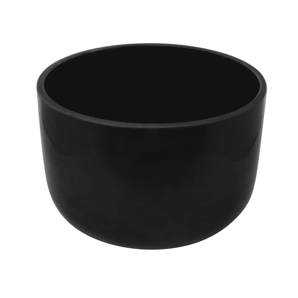 <div style="color: rgb(0, 0, 0); font-family: Quicksand; white-space: pre-wrap; position: initial; margin: initial;"><font size="4">This quartz crystal singing bowl is infused with black tourmaline and is tuned perfectly to an F note.</font></div><div style="color: rgb(0, 0, 0); font-family: Quicksand; white-space: pre-wrap; position: initial; margin: initial;"><font size="4">How they are made- These crystal singing bowls are made from 99.992% pure quartz crystal that is crushed and heated to approximately 4000 degrees in a centrifugal mold. The bowls emit a powerful, pure resonance. The thickness of the bowl, as well as the height and diameter, determine the specific vibrational frequency of the bowl. Crystal Singing bowls first came to market as healing tools in 1980's. Tibetan metal bowls which, work in a similar way, have been in use for centuries. </font></div><div style="color: rgb(0, 0, 0); font-family: Quicksand; white-space: pre-wrap; position: initial; margin: initial;"><font size="4">Perfect F note- This bowl is tuned to a perfect F note. The F note is associated with the heart chakra. The heart chakra is positioned directly above the heart. The heart chakra is associated with unconditional love, compassion, and joy. It is the source of deep and profound truths that cannot be expressed in words. The Heart chakra is all about connecting and relating. The emphasis here is on love, giving and receiving, and how open we are in relationships. Love is the energy that helps transfigure emotions and experiences. It's an essential element in any relationship, whether it's is with others or oneself.</font></div><div style="color: rgb(0, 0, 0); font-family: Quicksand; white-space: pre-wrap; position: initial; margin: initial;"><font size="4">Black tourmaline- This bowl is made of quartz crystal and black tourmaline. Black tourmaline is a protective stone which repels and blocks negative energies and psychic attack. Black tourmaline also aids in the removal of negative energies within a person or a space. Black tourmaline will cleanse, purify, and transform dense energy into a lighter vibration.</font></div><div style="color: rgb(0, 0, 0); font-family: Quicksand; white-space: pre-wrap; position: initial; margin: initial;"><font size="4">How to use your crystal singing bowl- LIGHTLY tap the bowl just to get the vibration going. As you firmly press the accompanying mallet in a circular motion against the bowls outside edge or rim. When you hear a bright clear tone, you can slow down the motion. Use your full arm to make the motion, rather than just rotating your wrist. You will start to feel the relaxation set in and your mind going into the zone. This will help with meditation, relaxation and focus. </font></div><div style="color: rgb(0, 0, 0); font-family: Quicksand; white-space: pre-wrap; position: initial; margin: initial;"><font size="4">Includes suede wand and rubber ring holder.</font></div> 12" Gem Infused Quartz Singing Bowl Note F Perfect Tourmaline C07