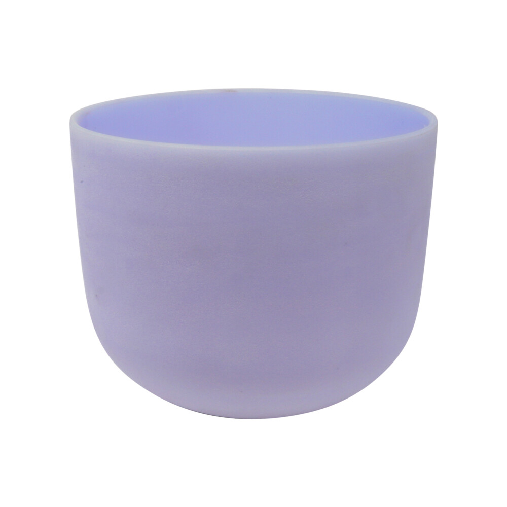 <div style="position: initial; margin: initial; font-family: "EB Garamond";"><font style="font-family: "EB Garamond";" size="4">This quartz crystal singing bowl has been infused with amethyst giving it that rich purple color. This stunning bowl has been tuned to a D note.</font></div><div style="position: initial; margin: initial; font-family: "EB Garamond";"><font style="font-family: "EB Garamond";" size="4">How they are made- Crystal singing bowls are made from 99.992 percent pure quartz crystal that is crushed and heated to approximately 4000 degrees in a centrifugal mold. The bowls emit a powerful, pure resonance. The thickness of the bowl, as well as the height and diameter, determine the specific vibrational frequency of the bowl. Crystal Singing bowls first came to market as healing tools in 1980s. Tibetan metal bowls which, work in a similar way, have been in use for centuries. </font></div><div style="position: initial; margin: initial; font-family: "EB Garamond";"><font style="font-family: "EB Garamond";" size="4">D note- This bowl has been tuned to a D note. The D note is associated with the 2nd chakra which is the sacral. The sacral chakra is your passion and pleasure center and it is located in the pelvic area. While the root chakra is satisfied with survival, the 2nd chakra seeks pleasure and enjoyment. The gift of this chakra is experiencing our lives through feelings and sensations. The second chakra is the center of feeling, emotion, pleasure, sensuality, intimacy, and connection.</font></div><div style="position: initial; margin: initial; font-family: "EB Garamond";"><font style="font-family: "EB Garamond";" size="4">Amethyst- Since this bowl is infused with amethyst it also contains the amethyst properties and meanings associated with it. Amethyst has been highly esteemed throughout the ages for its stunning beauty and legendary powers to stimulate, and soothe, the mind and emotions. In today’s world, amethyst is still a remarkable stone of spirituality and contentment, known for its metaphysical abilities to still the mind and inspire an enhanced meditative state. Its inherent high frequency, purifies the aura of any negative energy or attachments, and creates a protective shield of light around the body, allowing one to remain clear and centered while opening to spiritual direction. </font></div><div style="position: initial; margin: initial; font-family: "EB Garamond";"><font style="font-family: "EB Garamond";" size="4">How to use your crystal singing bowl- LIGHTLY tap the bowl just to get the vibration going. As you firmly press the accompanying mallet in a circular motion against the bowls outside edge or rim. When you hear a bright clear tone, you can slow down the motion. Use your full arm to make the motion, rather than just rotating your wrist. You will start to feel the relaxation set in and your mind going into the zone. This will help with meditation, relaxation and focus. </font></div><div style="position: initial; margin: initial; font-family: "EB Garamond";"><font style="font-family: "EB Garamond";" size="4">Includes suede wand and rubber ring holder.</font></div><div style="position: initial; margin: initial;"><br style="color: rgb(0, 0, 0); font-family: Calibri, "Segoe UI", Calibri, Thonburi, Arial, Verdana, sans-serif, "Mongolian Baiti", "Microsoft Yi Baiti", "Javanese Text"; font-size: 14.6667px; white-space: pre-wrap; position: initial; margin: initial;"></div> 8" Gem Infused Quartz Singing Bowl Note D Amethyst A05