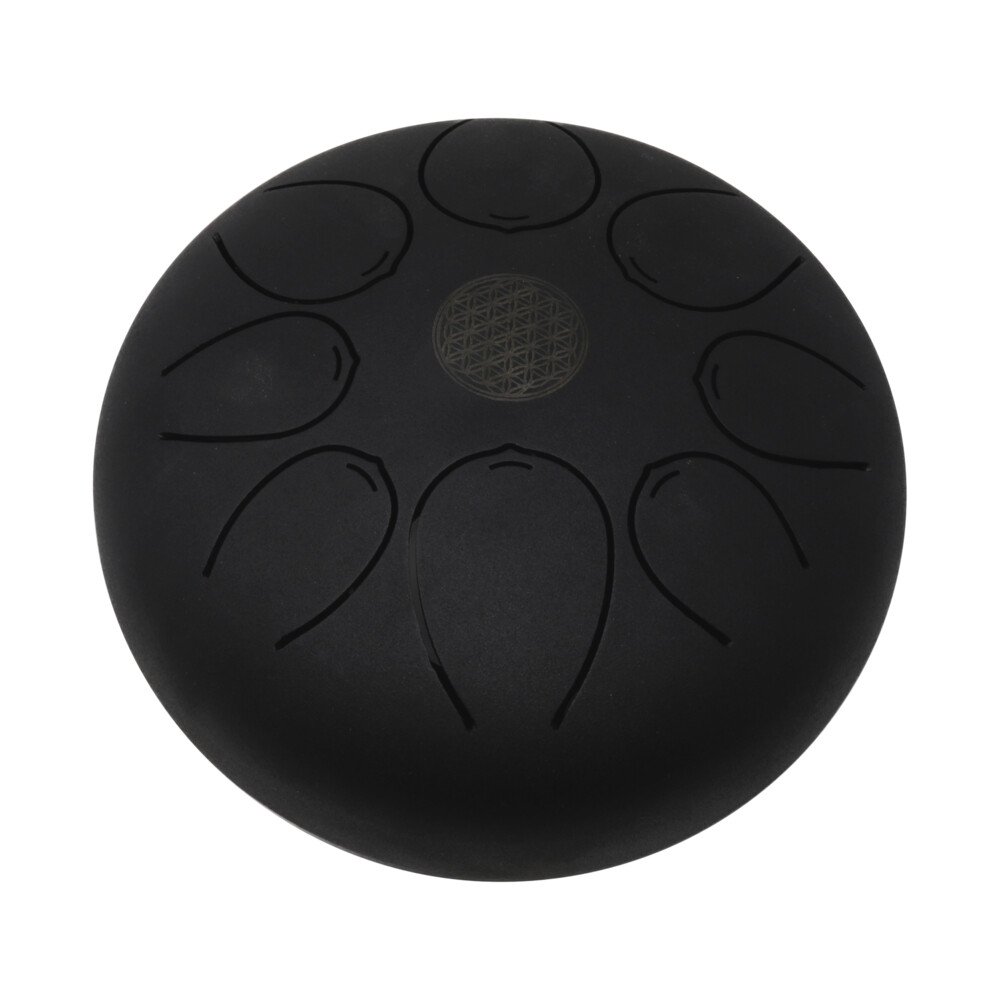Image 2 for 20cm Pentatonic Steel Singing Drum -Black Matte