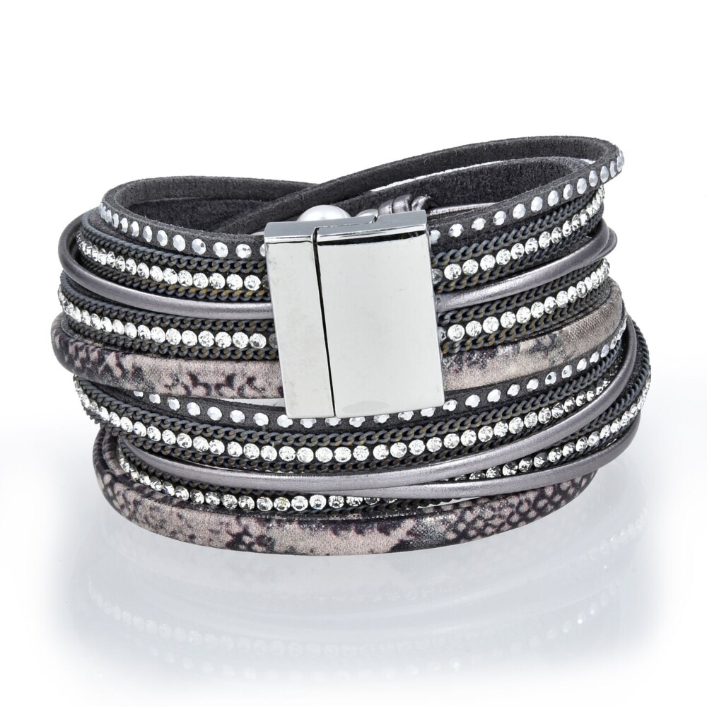 <span></span><span style="font-family: Quicksand;"><span style="font-family: "EB Garamond";"><font size="4">Charcoal & Pink Tree Of Life Multi Wrap Bracelet Double.</font></span></span> Charcoal & Pink Tree Of Life Multi Wrap Bracelet Double