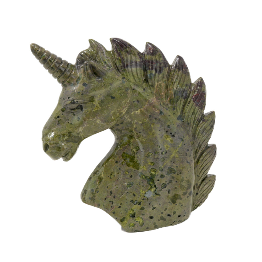 Image 2 for Dragon Bloodstone Carved Unicorn