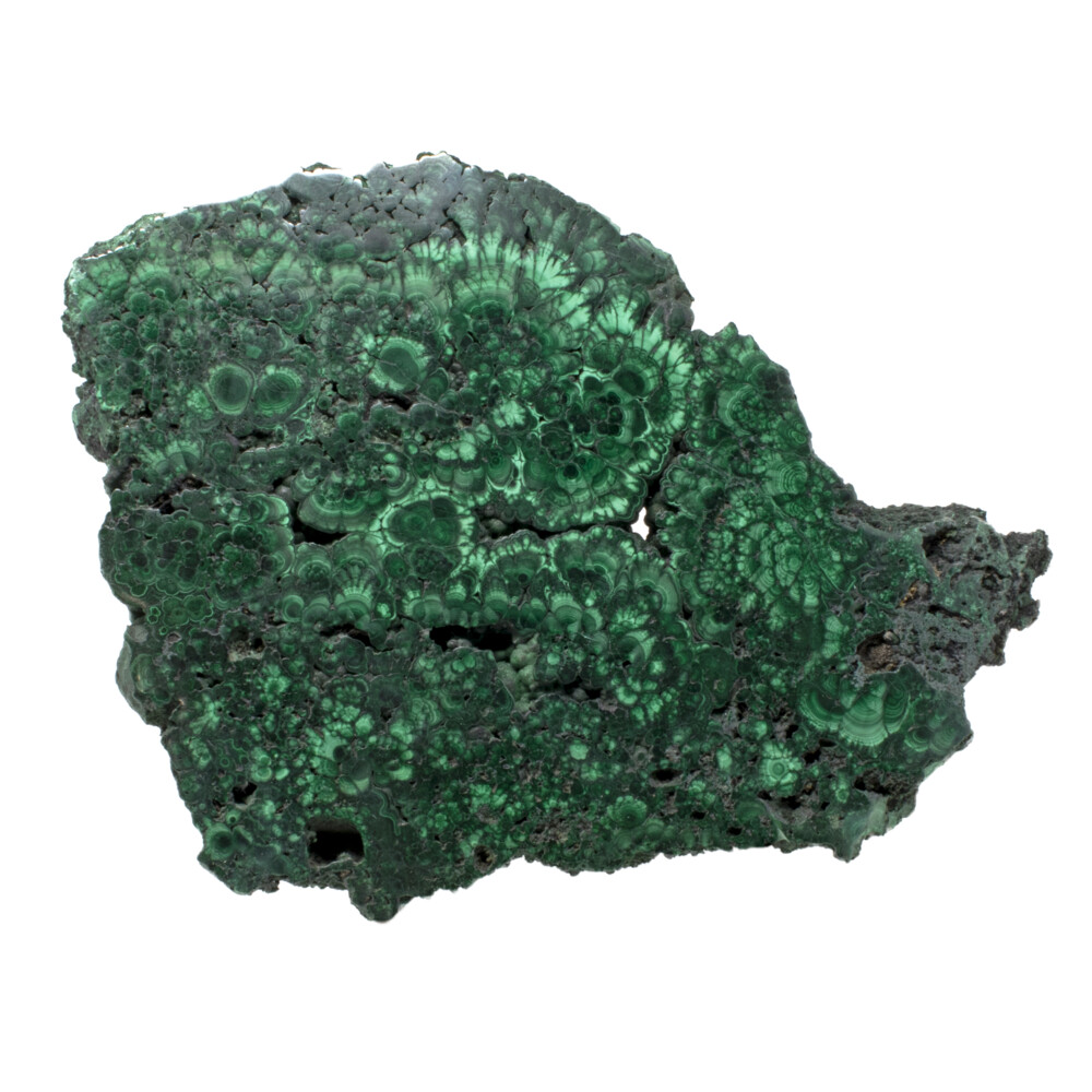 Malachite Slice -Beautiful Patterns 1" Thick Malachite Slice -Beautiful Patterns 1" Thick