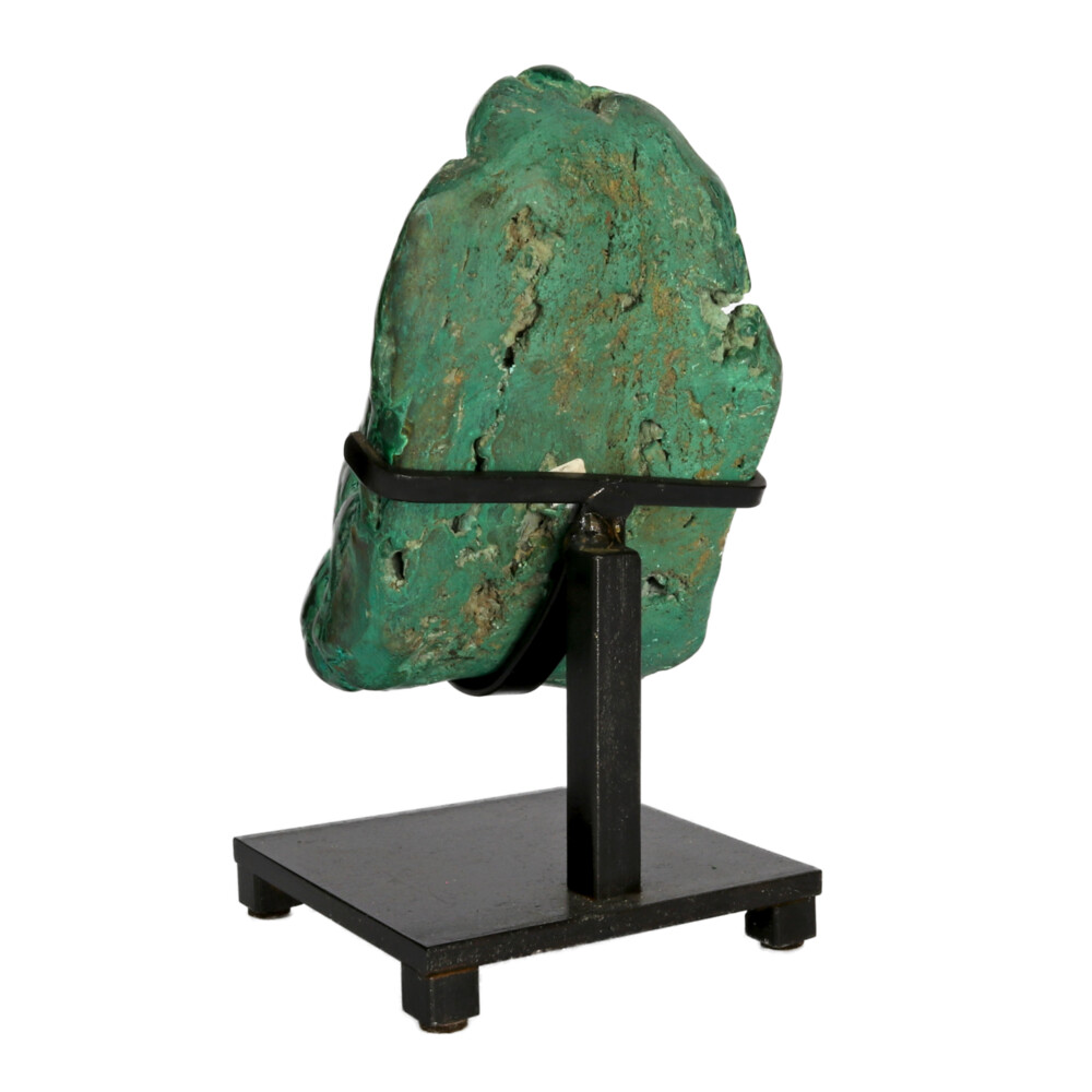 Congo Chrysocolla Malachite Polished On Custom Stand Congo Chrysocolla Malachite Polished On Custom Stand