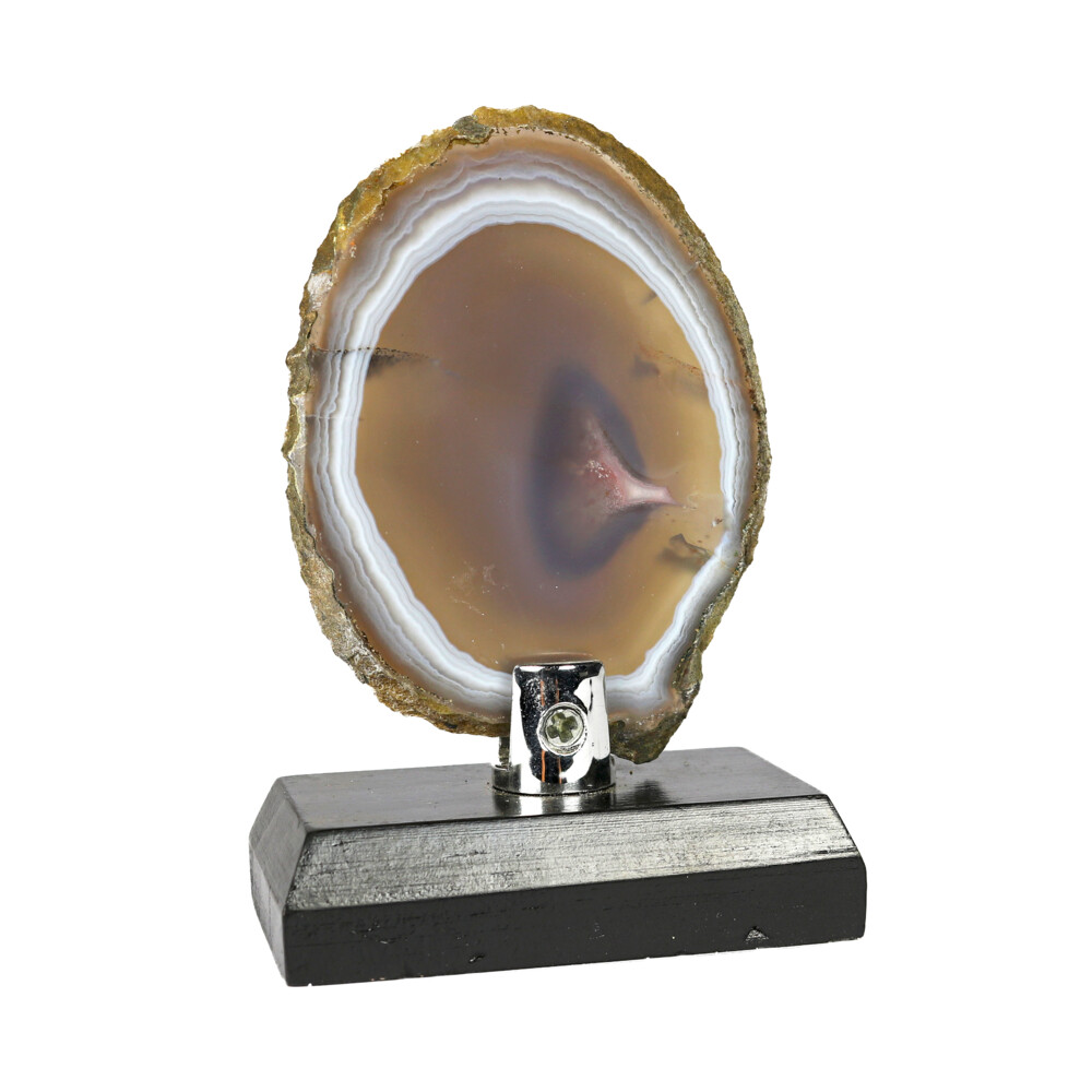 Image 2 for Agate Slice -Browns & Grays