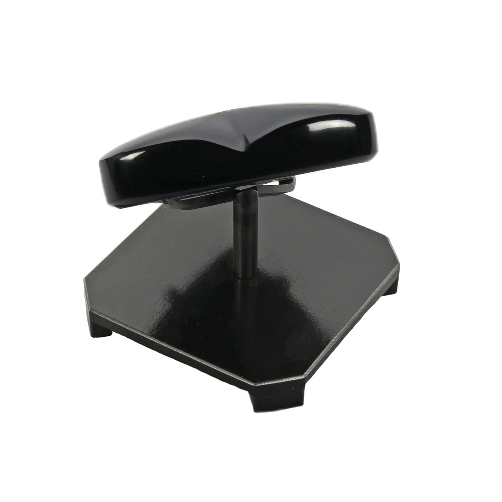 Image 2 for Silver Sheen Obsidian Heart In Custom Stand