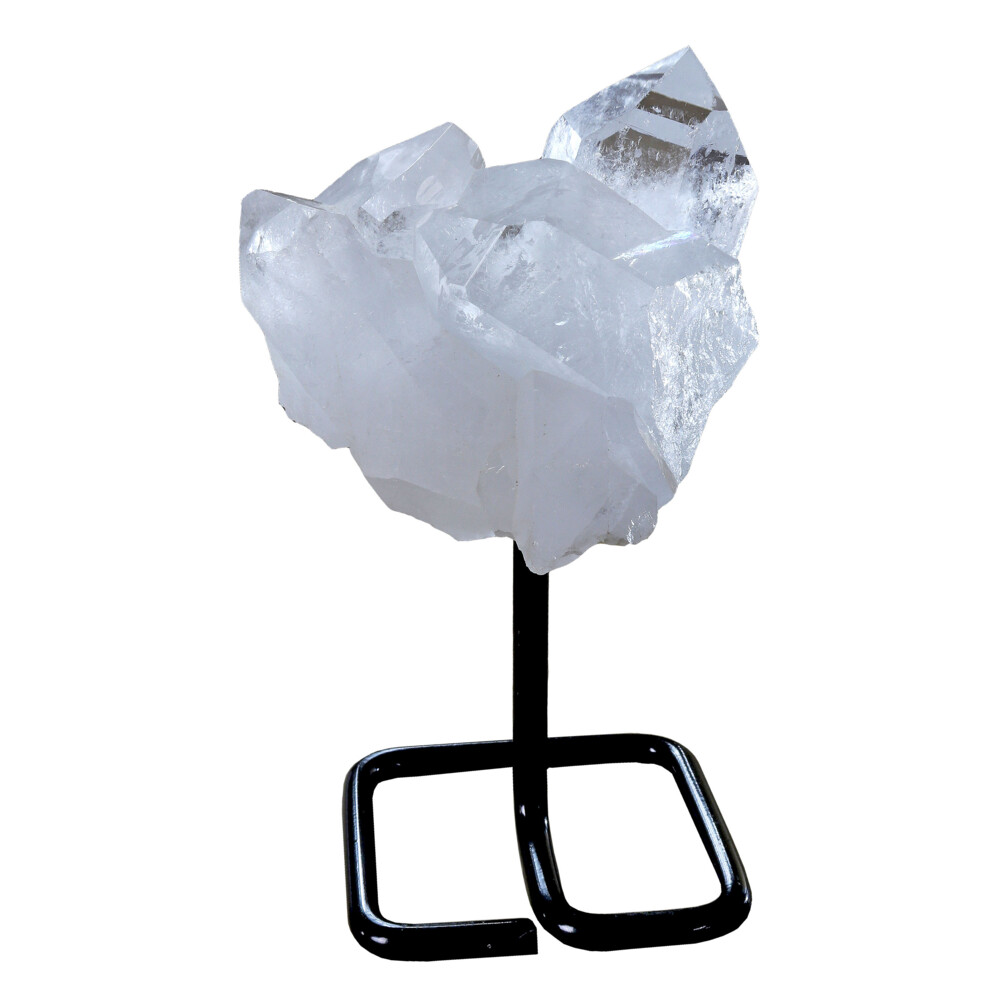Image 2 for Quartz Point Cluster On Post Stand