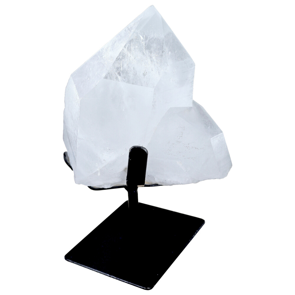 <span></span><span style="font-family: "EB Garamond";"><span style="font-family: "EB Garamond";"><font size="4">Quartz Point On Fitted Metal Stand -Unpolished</font></span></span> Quartz Point On Fitted Metal Stand -Unpolished