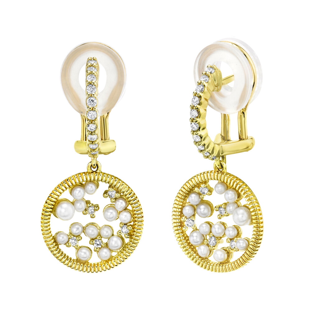 Image 2 for Celestial Small Drop Earrings