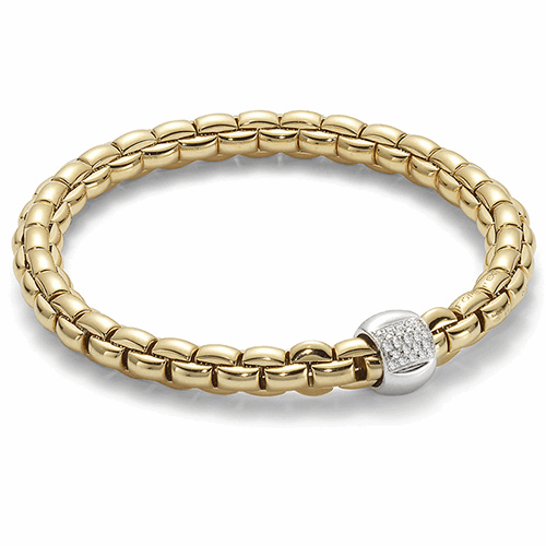 Image 2 for Eka Flex'it 18k Gold Diamond Bracelet - 701B BBRM