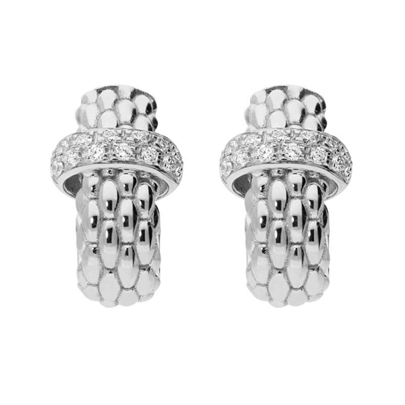 Image 2 for 18k Gold Vendome Earrings with Diamonds OR560 BBR