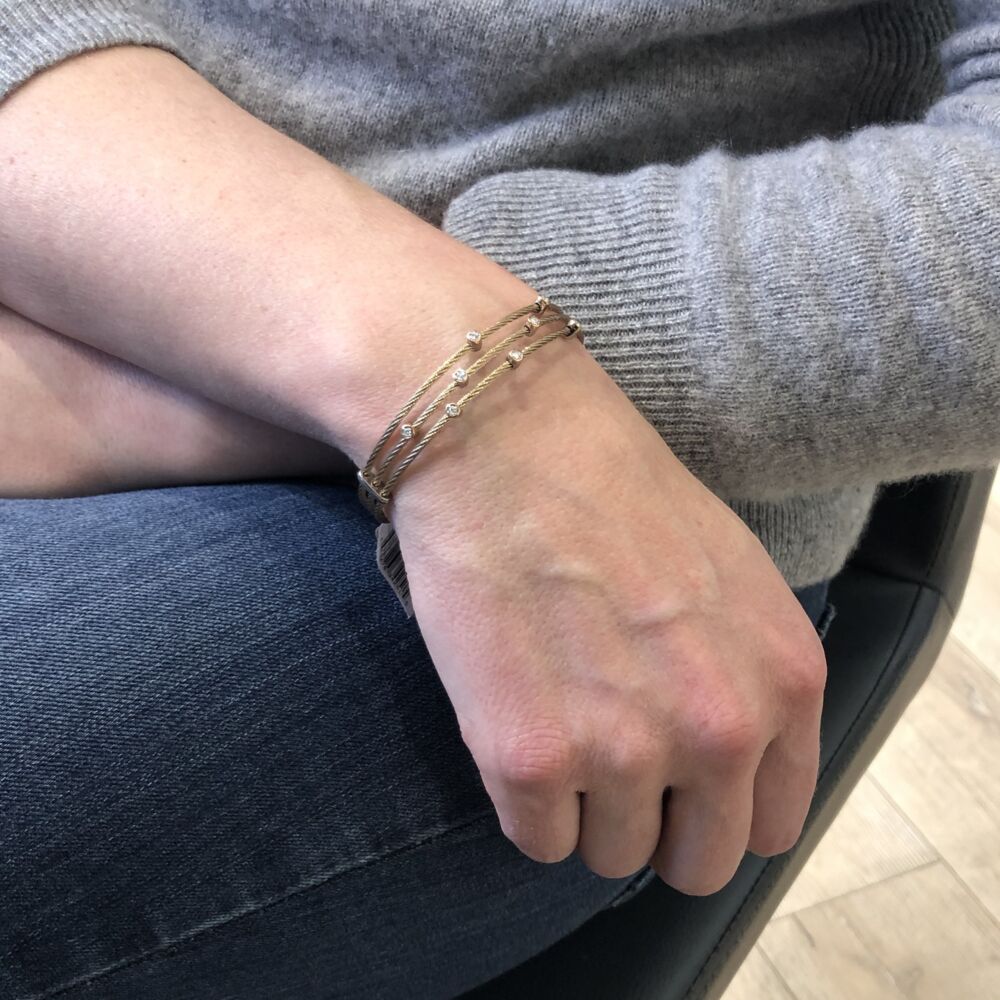 Image 2 for Burgundy Small Constellation Bracelet