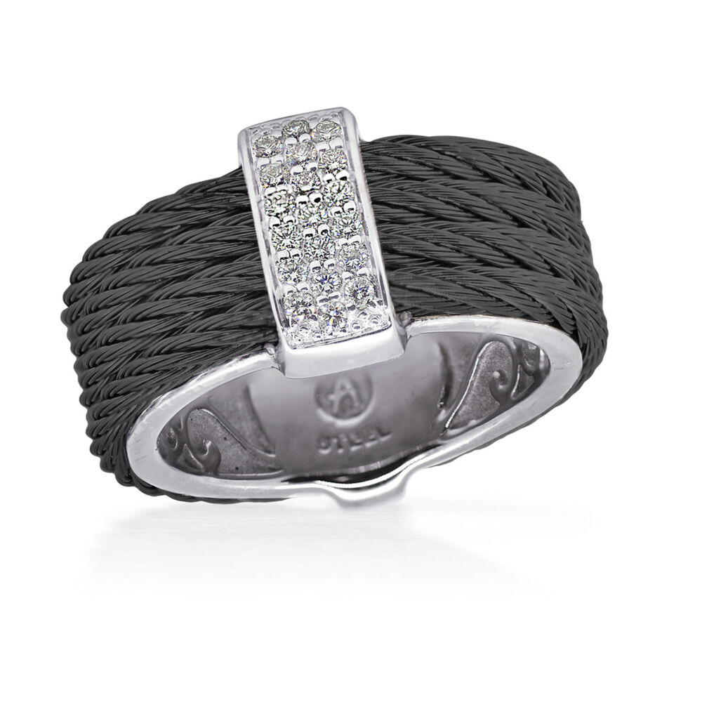 Image 2 for Diamond Bar Ring
