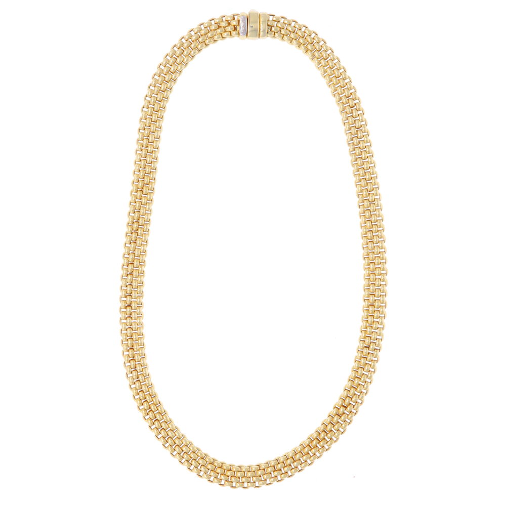 Image 2 for Estate Fope Woven Necklace