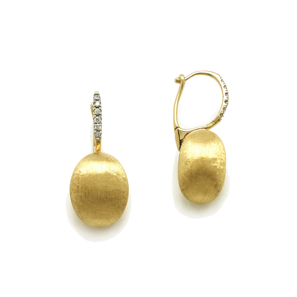 Refined 18 kt gold earrings crowned with elegant diamond details. The sophisticated gold workmanship plays with light, reflecting it suggestively, and sealing the encounter between Nature and craftsmanship.
DIA: 0.10tcw Dancing Elite Earrings Light