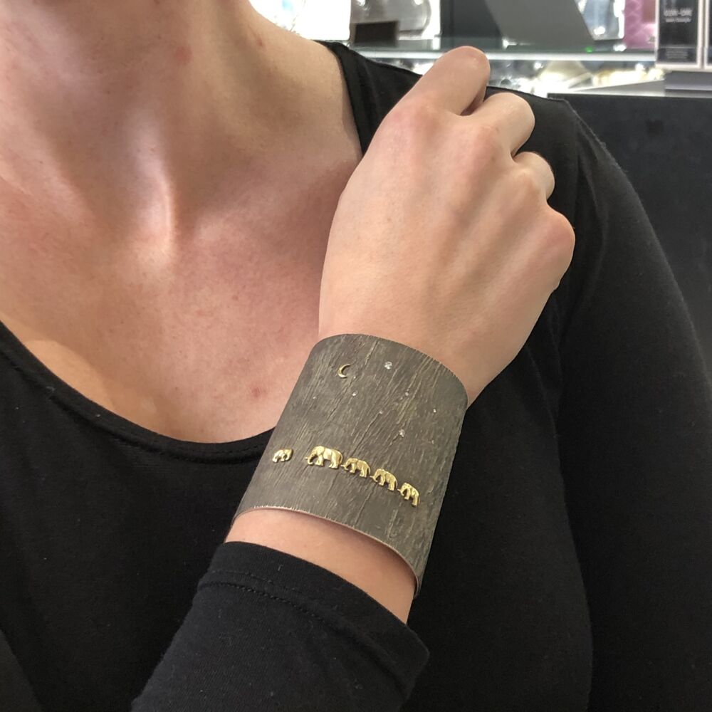 Image 2 for Silver Tsavo Nights Cuff