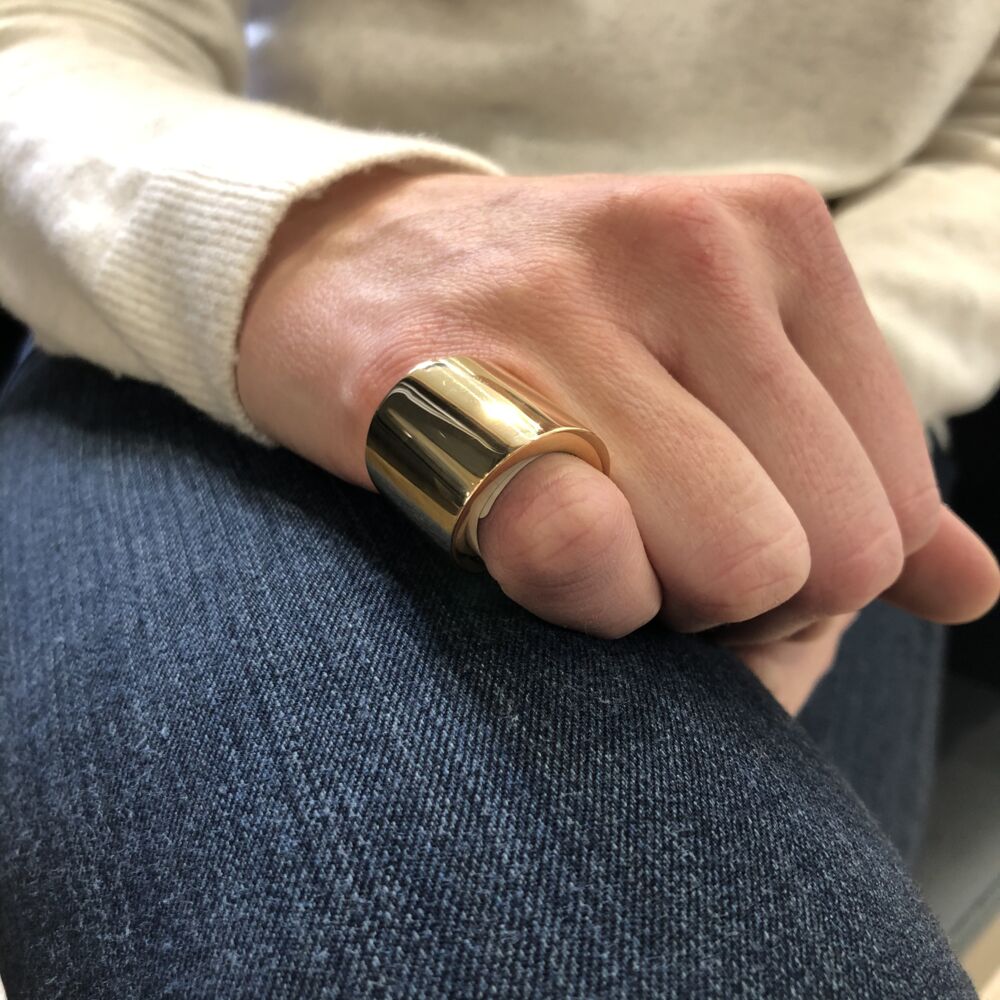 Image 2 for 18k Rose Gold Vague Ring