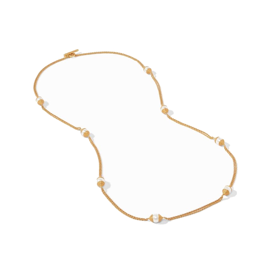 Image 2 for Calypso Pearl Station Necklace