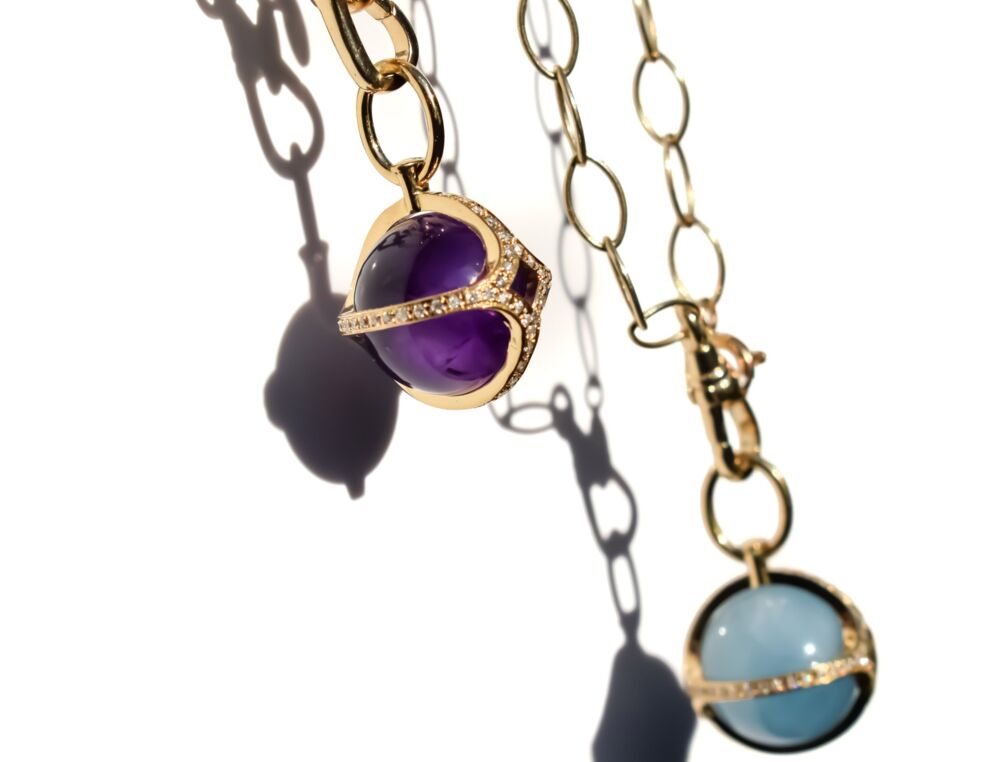 Image 2 for Pools of Light Pendant - Amethyst 18k