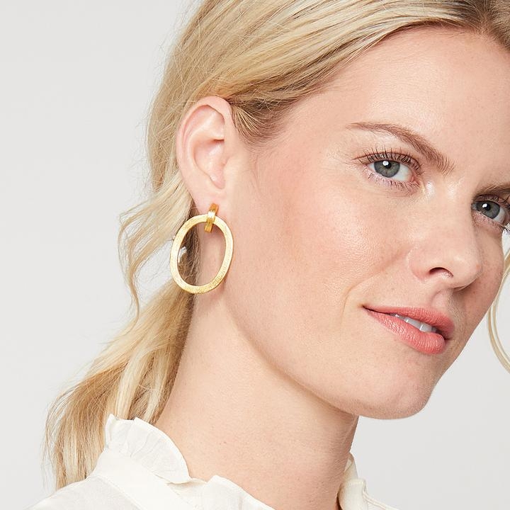 Image 2 for Aspen Doorknocker Earring