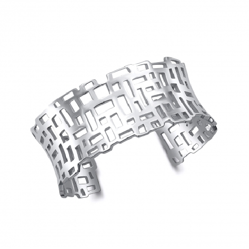 In 1989 Zina Sterling Silver moved into our Beverly Hills headquarters that accommodates our workshop as well as Zina 'The Store'. The store is a showcase for all that is 'today' in fine design in jewelry, gift ware, Judaica, frames and whatever Zina thinks is new and exciting that crosses her path. Zina is a destination for people seeking the finest in design . Zina is at the pulse of what is 'happening' Ventana Cuff Bracelet
