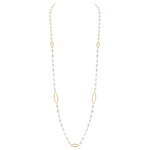 <div style="color: rgb(68, 68, 68); font-family: "Open Sans"; font-size: 11.9px; position: initial; margin: initial;">SLOANE STREET WHITE TOPAZ CHAIN WITH STRIE OPEN OVAL DETAIL IN 18K YELLOW GOLD FEATURES BRILLIANT BEZEL-SET WHITE TOPAZ OVALS WITH TWO SIZES OF SIGNATURE STRIE TEXTURED ELONGATED OVAL STATIONS AND LOBSTER CLASP CLOSURE. THIS VERSATILE CHAIN EASILY TRANSITIONS FROM BUSINESS ATTIRE TO COCKTAIL WITH THE PERFECT AMOUNT OF SPARKLE FOR EVERY OUTFIT.</div><ul style="padding: 10px 20px 10px 30px; margin-block-end: 0px; margin-block-start: 0px; float: left; width: 440px; color: rgb(68, 68, 68); font-family: "Open Sans"; font-size: 11.9px; position: initial; margin: initial;"></ul> White Topaz Chain with Strie Oval Detail