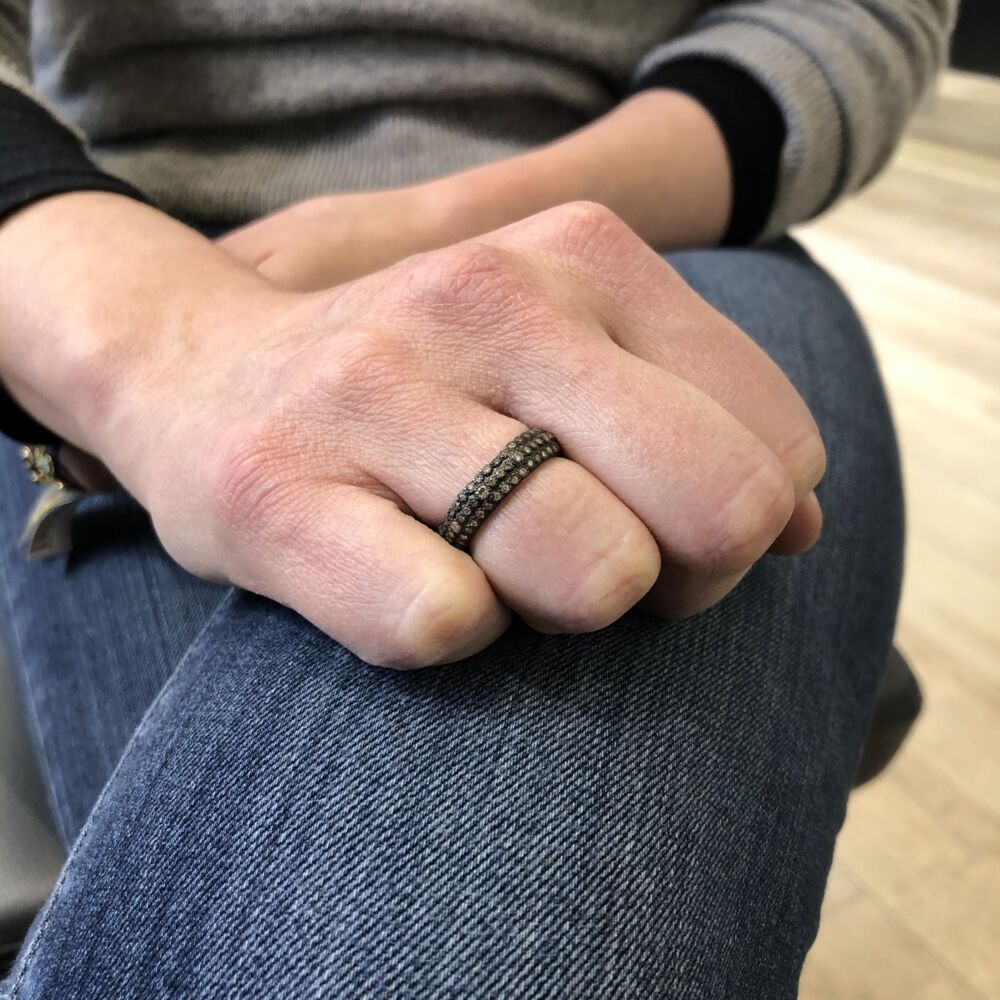Image 2 for Old World Wide Multi-Eternity Ring