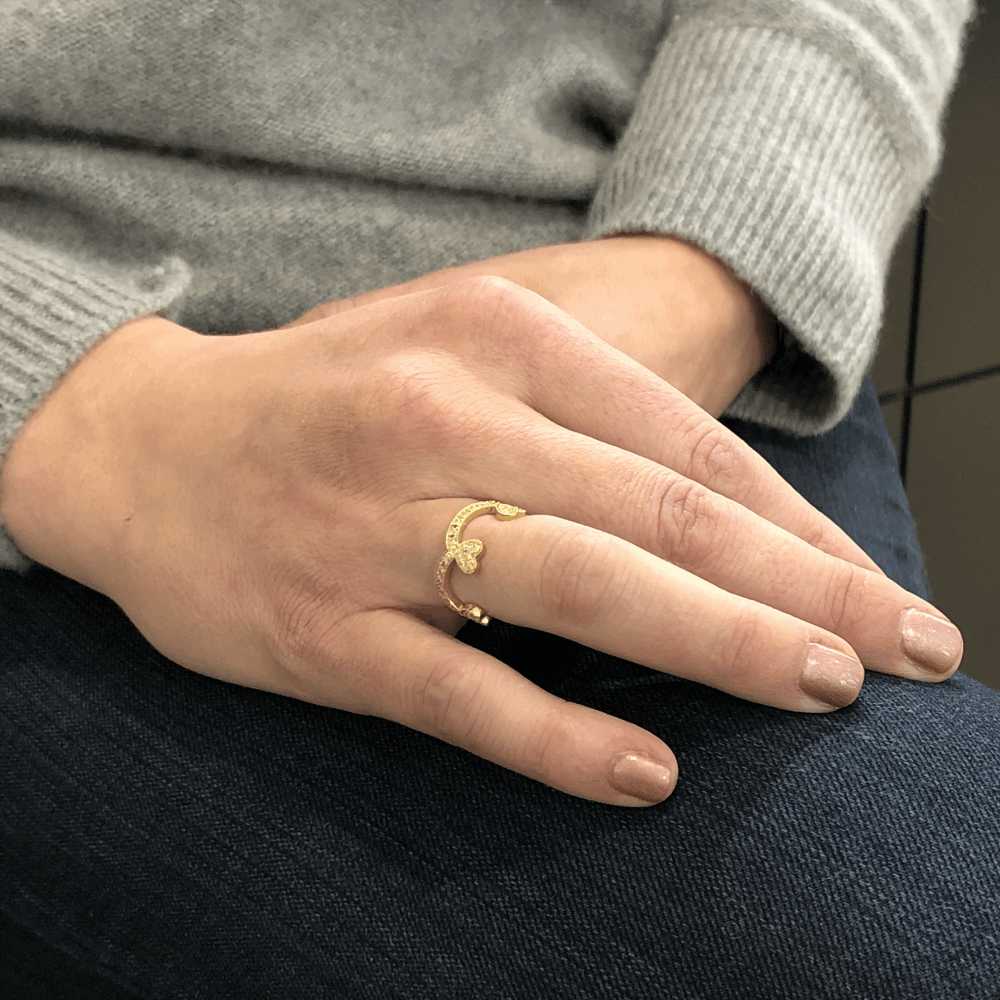 Image 2 for Beverley K Heart Crown Ring