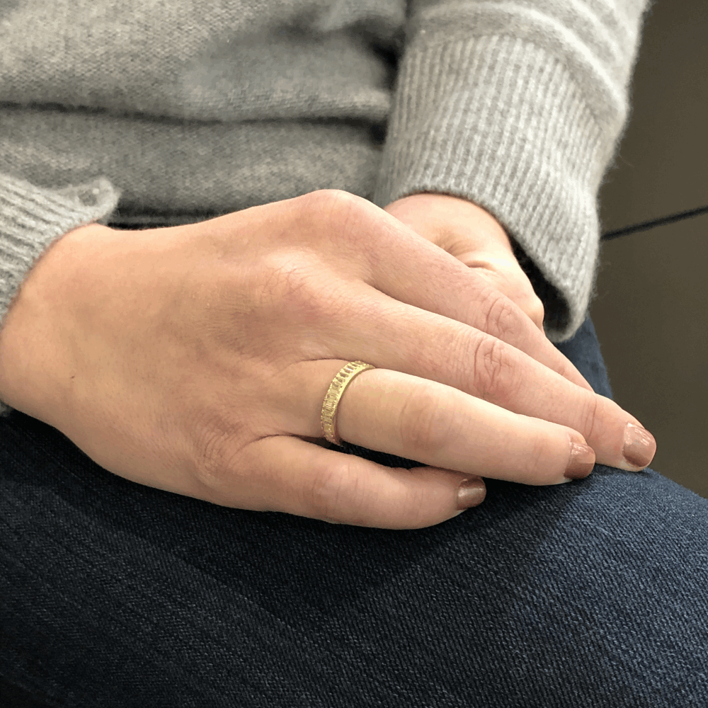 Image 2 for Sueno 18k Yellow Gold Ring With Diamonds