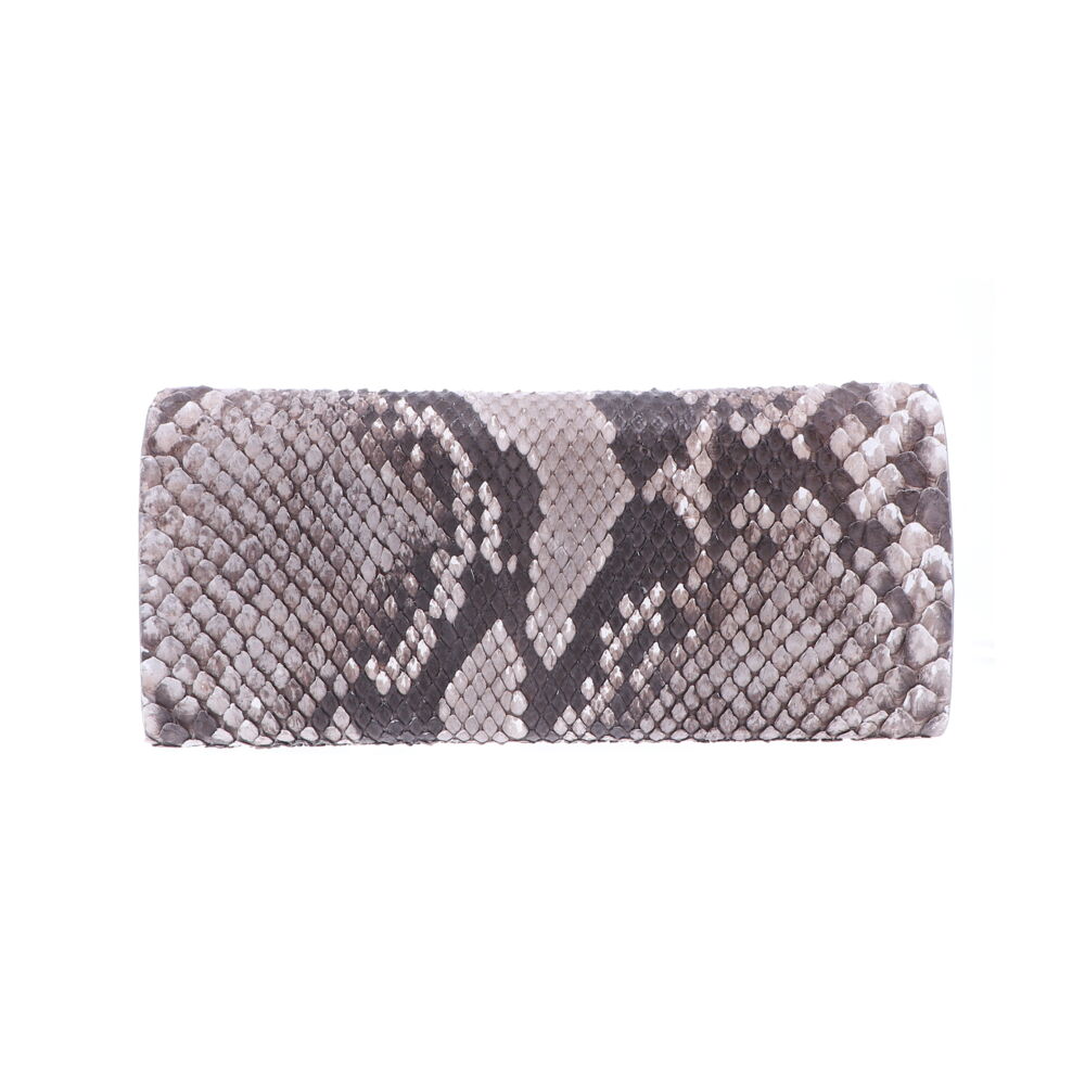 Image 2 for Natural Python Evening Clutch