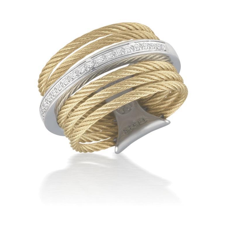 Image 2 for Diamond Band & Stacked Ring