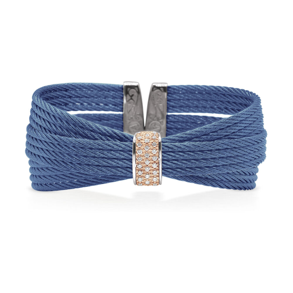 Image 2 for Blueberry Multi-Cable Bangle